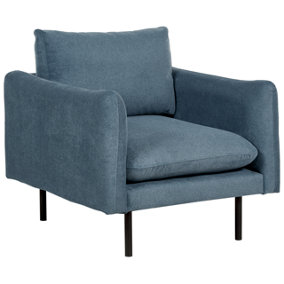Fabric Armchair Blue VINTERBRO
