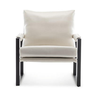 Fabric Cream Graziana Accent Chair