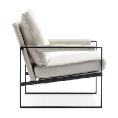 Fabric Cream Graziana Accent Chair