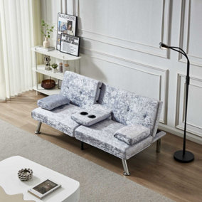 Fabric Manhattan Sofa Bed Recliner 4 Seater Modern Luxury Design Home
