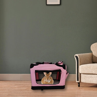 Pink small dog carrier hotsell