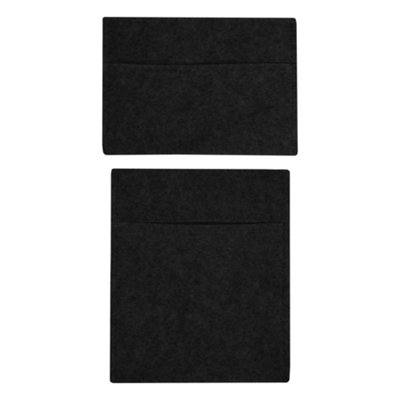 Fabric Tool Storage Pouches - Black