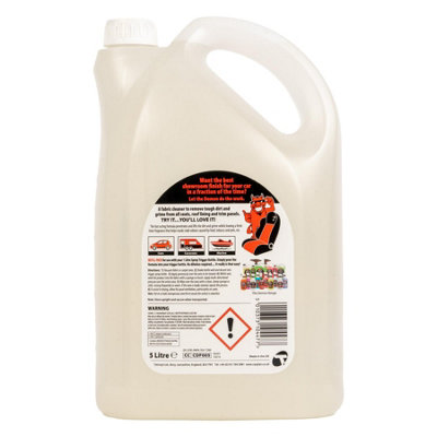 Fabric Upholstery CarPlan Demon Fast Acting Super Shampoo Cleaner 5 Litre 5L - 5