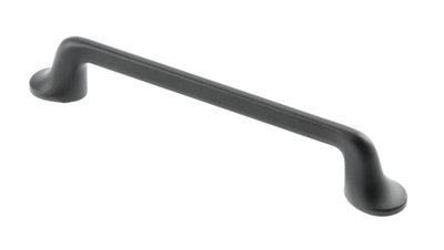 FABRICIO - cabinet door handle - 128mm, black