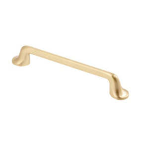FABRICIO - cabinet door handle - 128mm, brushed gold