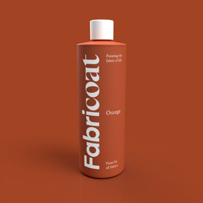 Fabricoat Fabric Paint Orange, 500ml