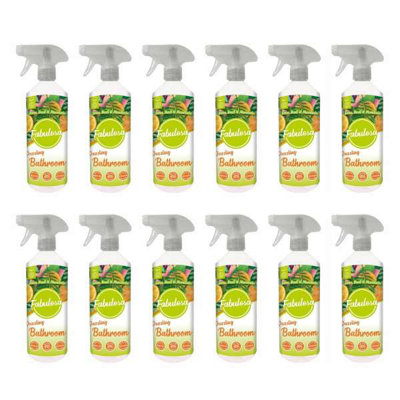 Fabulosa Anti Bacterial Bathroom Cleaner Lime Basil & Mandarin Spray