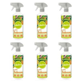 Fabulosa Anti Bacterial Bathroom Cleaner Lime  Basil & Mandarin Spray 500ml - Pack of 6