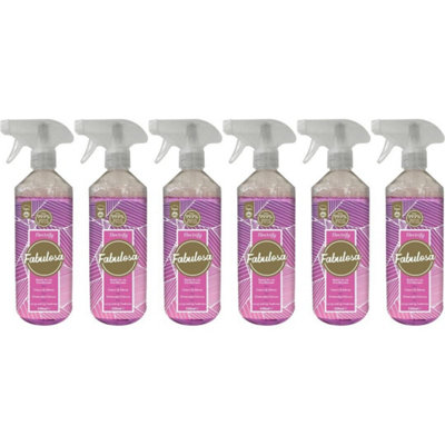 Fabulosa Antibacterial Disinfectant Spray - Electrify - 500ml Pack Of 6