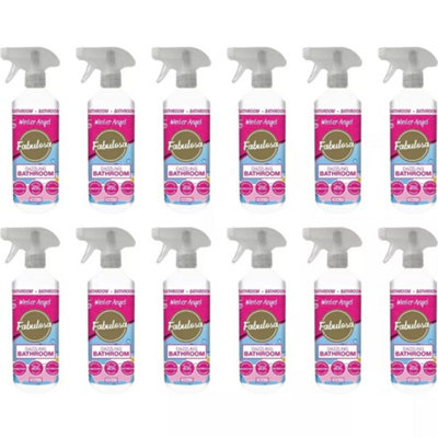 Fabulosa Bathroom Cleaner Winter Angel Dazzling Bathroom 500ml x 12