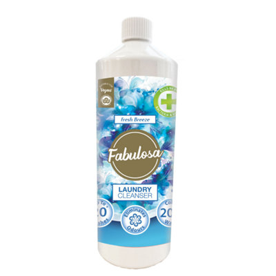 Fabulosa Laundry Cleanser Washing Disinfectant Liquid Fresh Breeze 1L