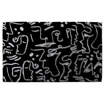 Faces, Masks and Geometric Shapes Repeating (Bath Towel) / Default Title Price Comparisons | Compare The Build
