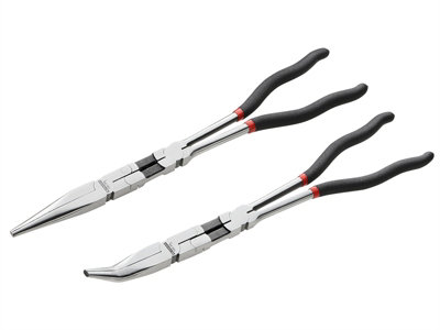 Double hinged needle on sale nose pliers