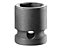 Facom NSS.15A 6-Point Stubby Impact Socket 1/2in Drive 15mm FCMNSS15A