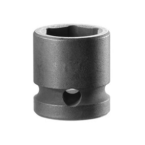 Facom NSS.18A 6-Point Stubby Impact Socket 1/2in Drive 18mm FCMNSS18A