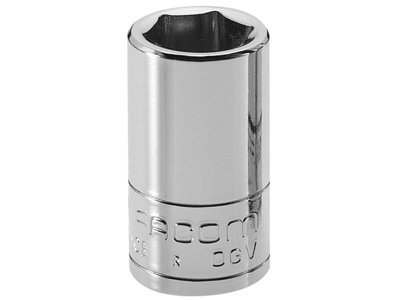 Facom R.10 Hexagon R.10 Socket 1/4in Drive 10mm FCMR10