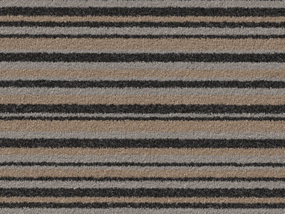 Fairfield Design Stripes Carpet by Remland (Almond, 4m x 4m)