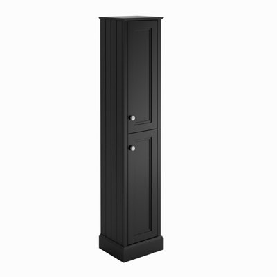 Fairmont Black Tall Storage Unit DIY at B&Q