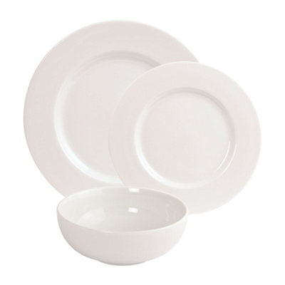 Fairmont & Main Arctic 12 Piece Dinner Set with Coupe Bowls