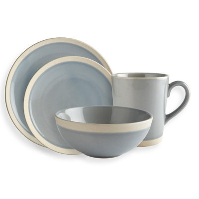 Fairmont & Main Elements Sky 16 Piece Dinner Set