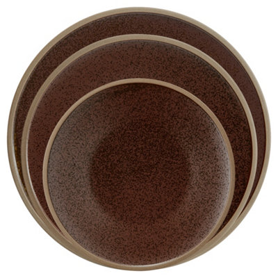 Fairmont & Main Raw Earth 12 Piece Dinner Set