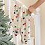 Fairtrade Cream Knitted Pompom Xmas Gift Decoration Christmas Stocking