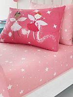 Fairy Buddies Star Single Fitted Sheet and Pillowcase Set