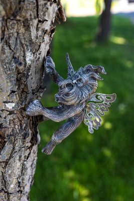 Fairy King Tree Peeker Garden Ornament