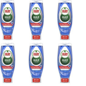 Fairy Max Power Tea Tree Antibacterial Washing Up Liquid  660 ml (Pack of 6)