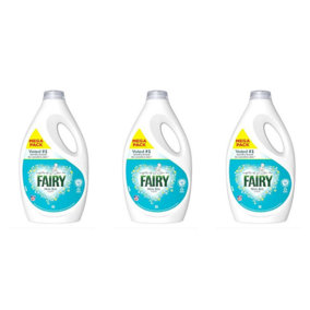 Fairy Non Bio Fabric Clothes Laundry Liquid Detergent 51 Washes 1.78L (Pack Of 3)