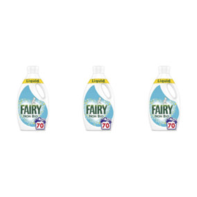 Fairy Non Bio Liquid Laundry Detergent 70 Washes - Pack of 3