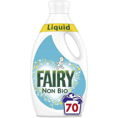 Fairy Non Bio Liquid Laundry Detergent 70 Washes - Pack of 3