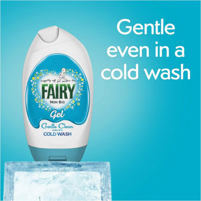 Fairy Non Bio Washing Liquid Laundry Detergent Gel, 48 Washes, 1.8 L, for Sensitive Skin (Pack of 3)