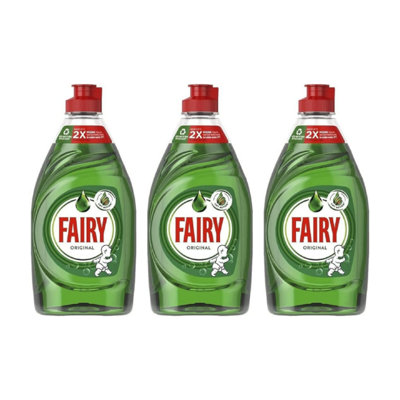 Fairy Original Washing Up Liquid 320ml (Pack Of 3) | DIY at B&Q