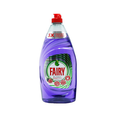 Fairy Platinum Quick Wash with Wild Berry Dishwashing Liquid 820ml - Pack of 6