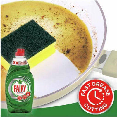 Fairy Platinum Quick Wash with Wild Berry Dishwashing Liquid 820ml