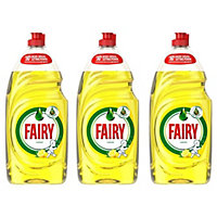 Fairy Washing up Liquid Lemon 1015ml Pack of 3