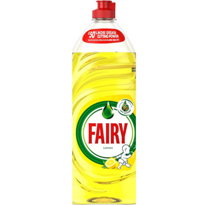 Fairy Washing up Liquid Lemon 1015ml Pack of 6