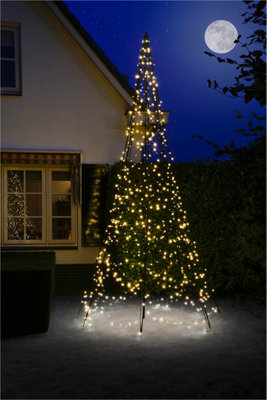 FAIRYBELL All Surface Outdoor Garden 4M Christmas Tree Decoration with 640 LED TWINKLE lights