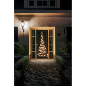 FAIRYBELL Christmas Festive Front Door Tree Decoration with 120 LED Twinkling Lights