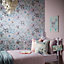Fairytale Unicorn Wallpaper Blue Arthouse 667800