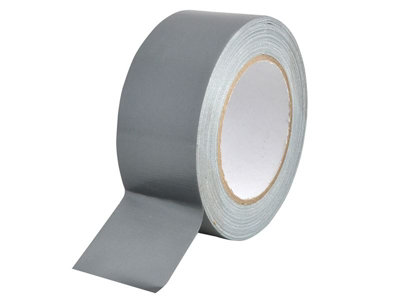 Faithfull 00465025SITB Heavy-Duty Gaffa Tape 50mm x 25m Silver FAITAPEGAFHD