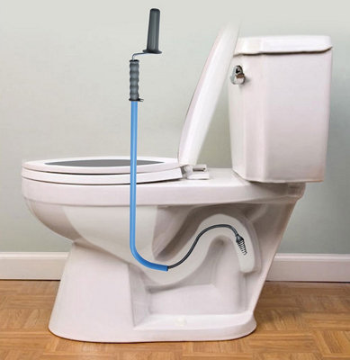Faithfull 0301GP Fast Toilet Auger Drain Unblocking Tool Pipe Snake FAIPDRWCAUG