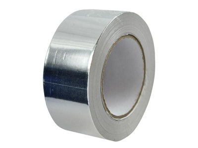 Faithfull 08065050TB6 Aluminium Foil Tape 50mm x 45.7m FAITAPEALU50 ...