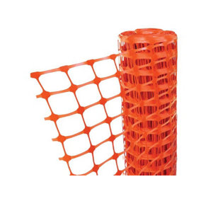 Faithfull 0950-ORANGE-4KGTB Orange Barrier Fencing 1m x 50m FAIBARRIER