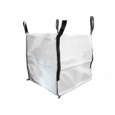 Faithfull 1/2 Tonne Builders Bag Woven Polypropylene 135g/m2 Multi Colour (730 x 730 x 730mm)