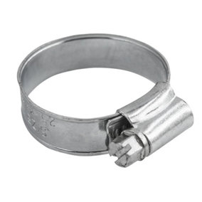 Faithfull - 1 Stainless Steel Hose Clip 25 - 35mm
