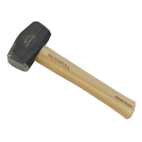 Faithfull 10-153 Club Hammer Contractor's Hickory Handle 1.13kg (2.1/2 lb) FAIHC212C