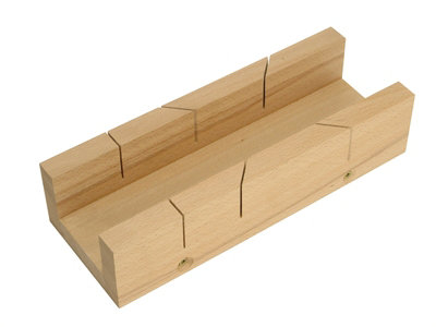 Faithfull 102AX Mitre Box 230mm 9in FAIMBOX9 DIY at B Q