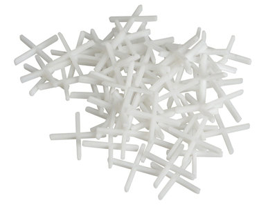 Faithfull 2-250 Tile Spacer Long Leg 2mm (Bag 250) FAITLSP2250